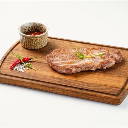 Стейк из свиной шеи