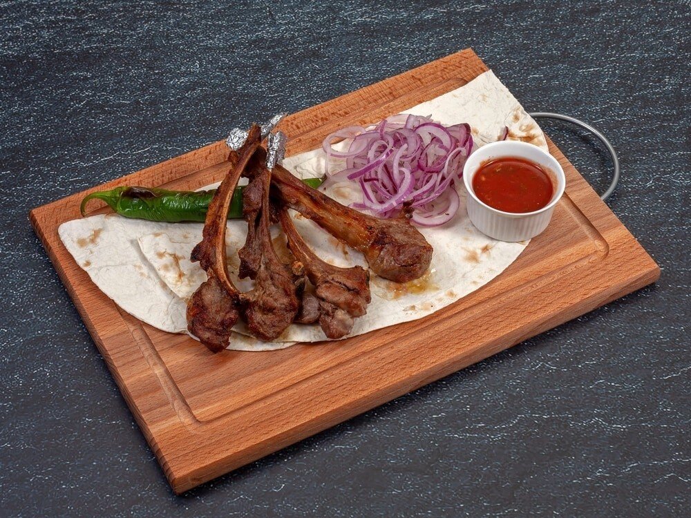 Шашлык из корейки ягненка