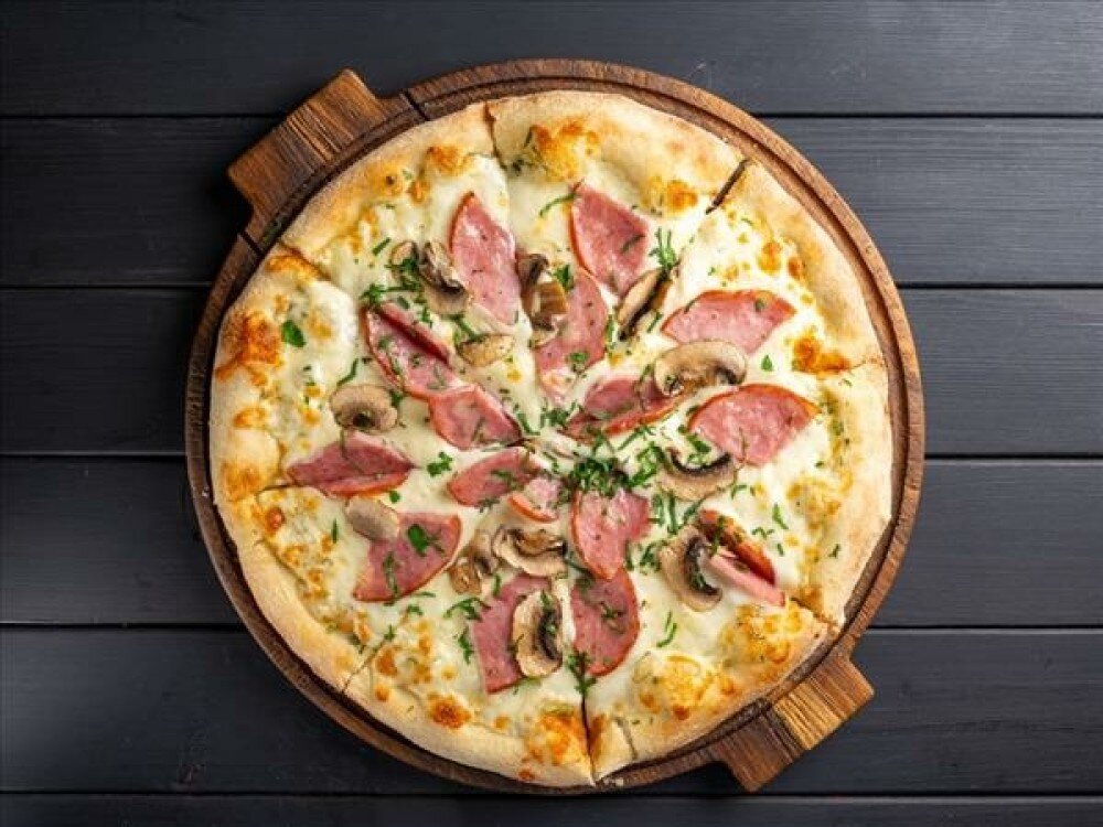 Ветчина и грибы