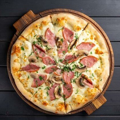 Ветчина и грибы