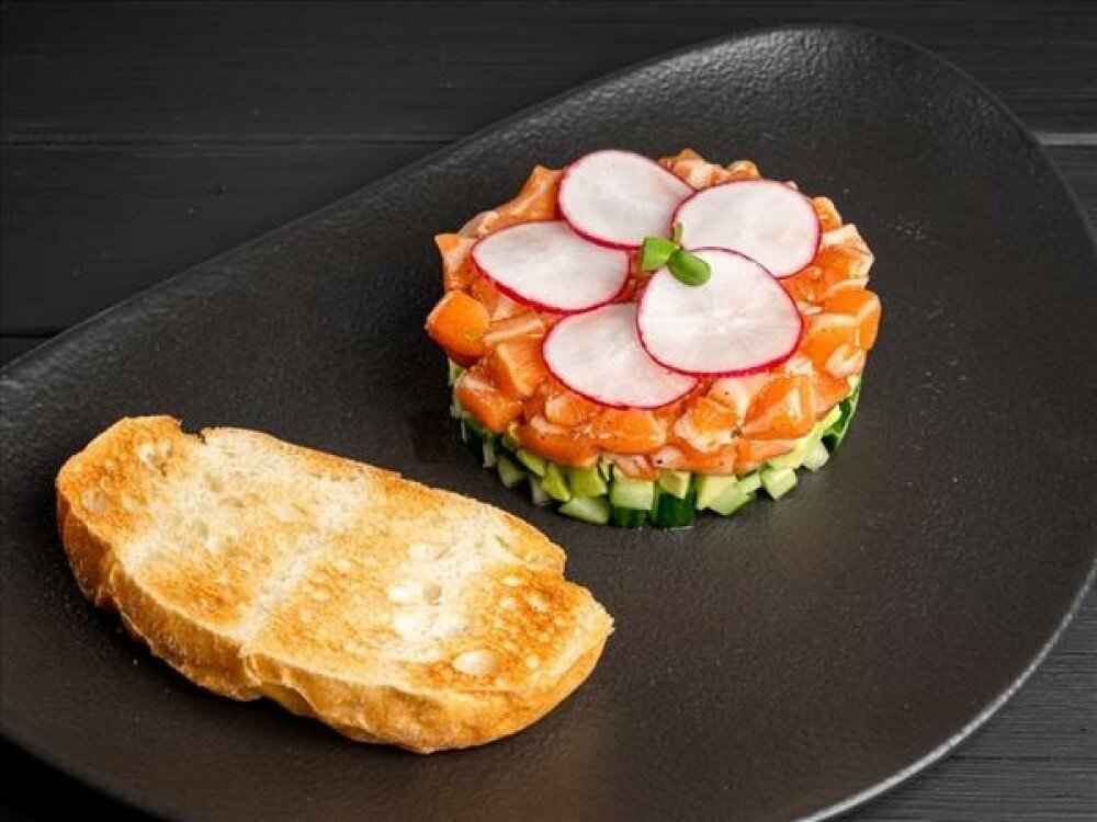 Тартар из лосося