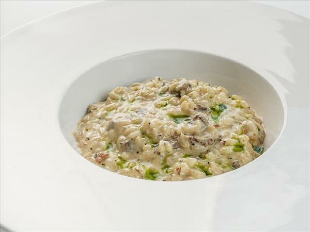 Ризотто с белыми грибами