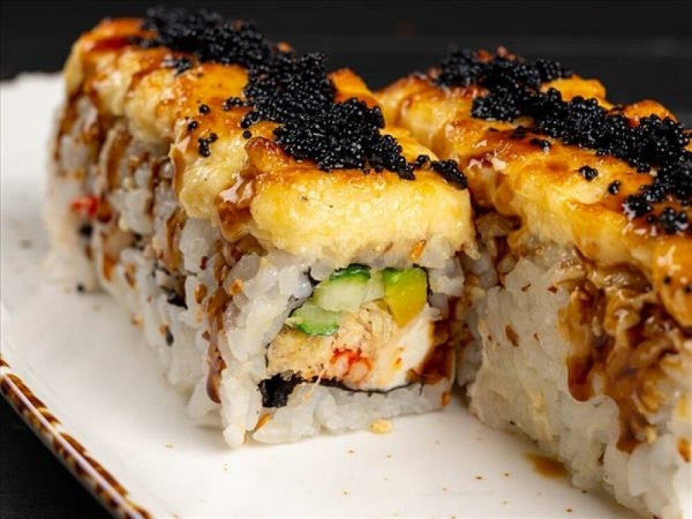 Запечённый с крабом