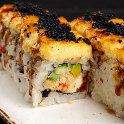 Запечённый с крабом