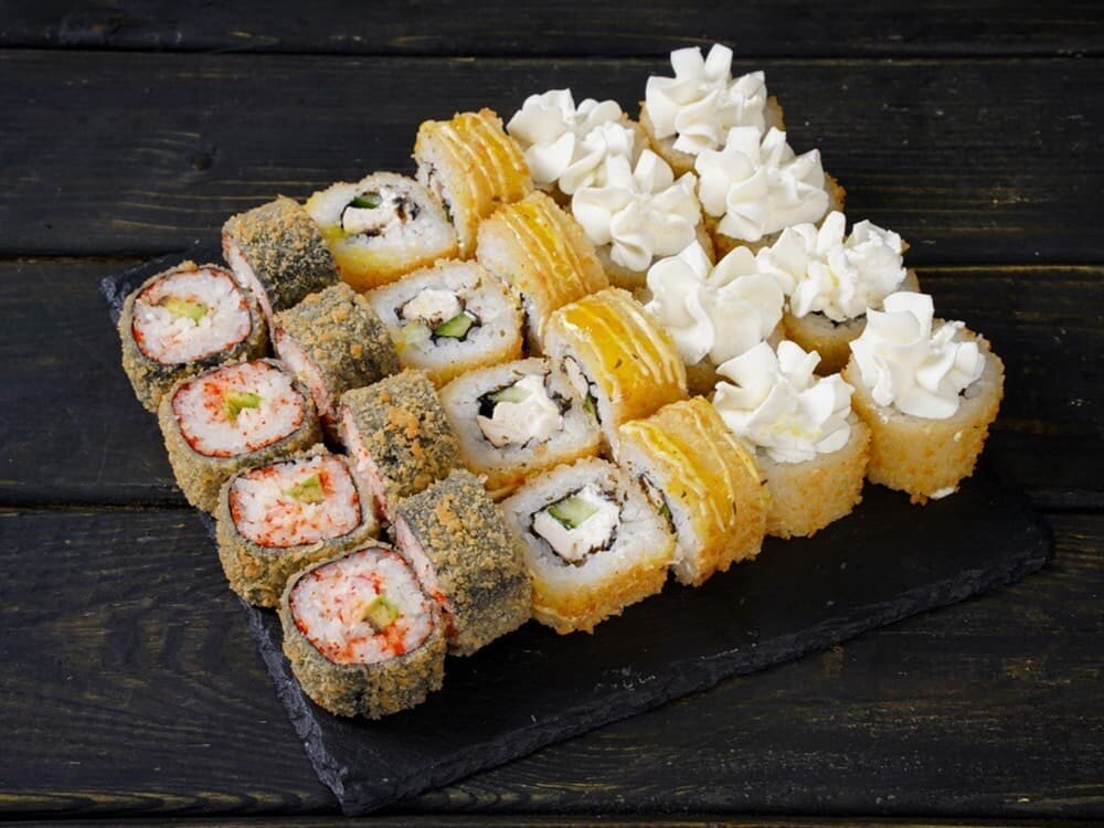 Сет роллов Темпура Хит