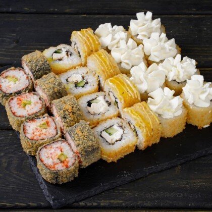 Сет роллов Темпура Хит