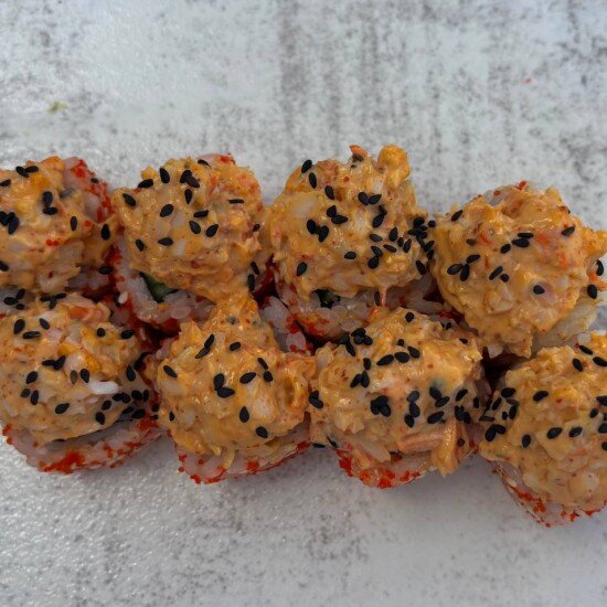 Острый ролл креветка тигровая