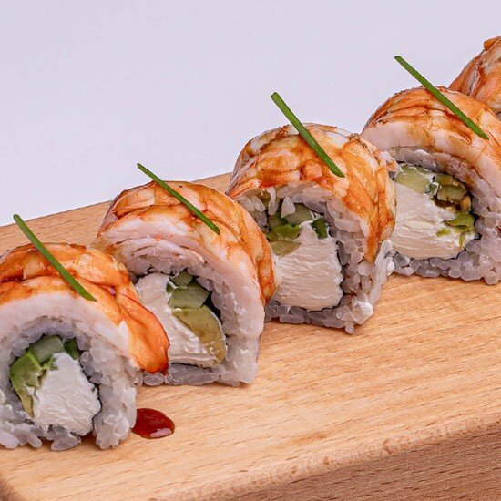 Ролл Филадельфия с креветкой