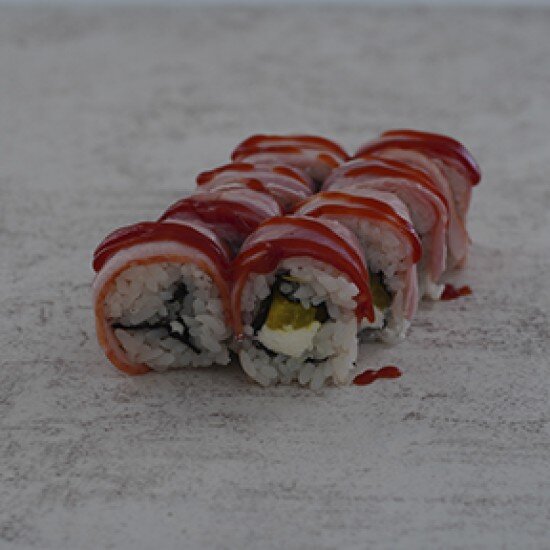 Ролл с беконом