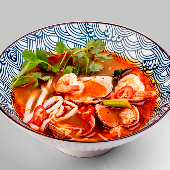 Том Ям классический с вонголе