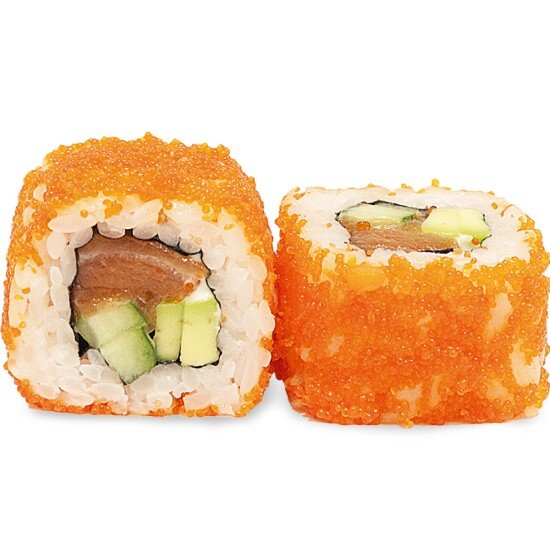 Ролл Калифорния с лососем