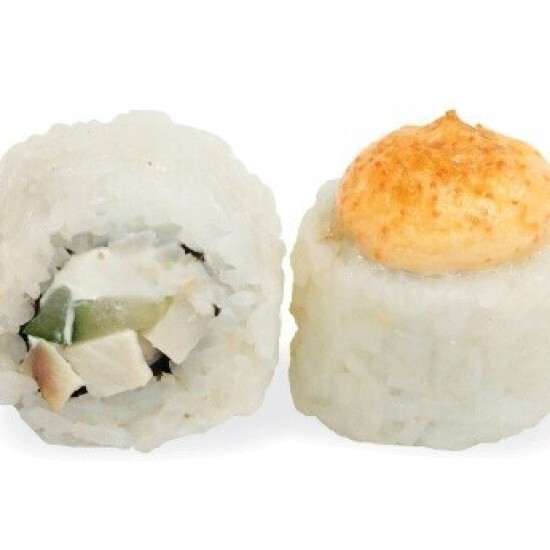 Ролл Мотояки с курицей запеченный