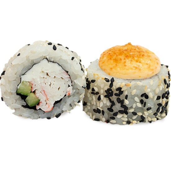 Ролл Сэнсей с крабом запеченный