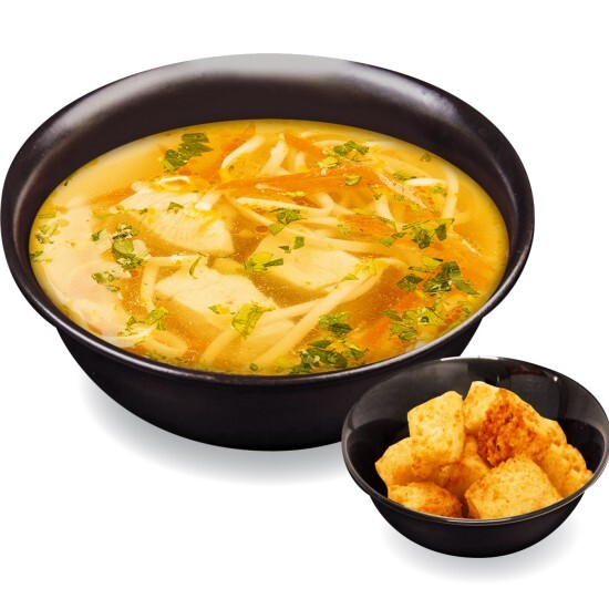 Куриный суп-лапша