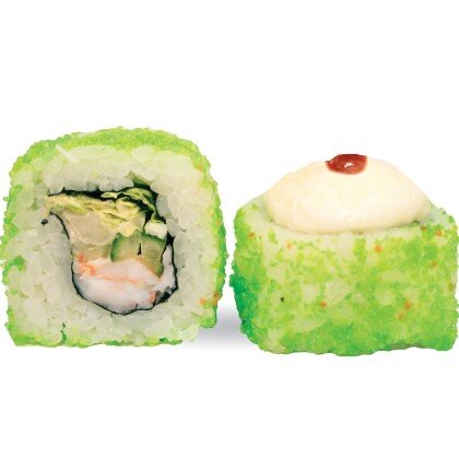 Ролл запеченный Калифорния чиз Креветка