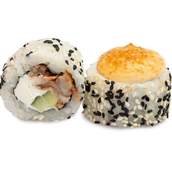 Ролл Сэнсей с угрем запеченный