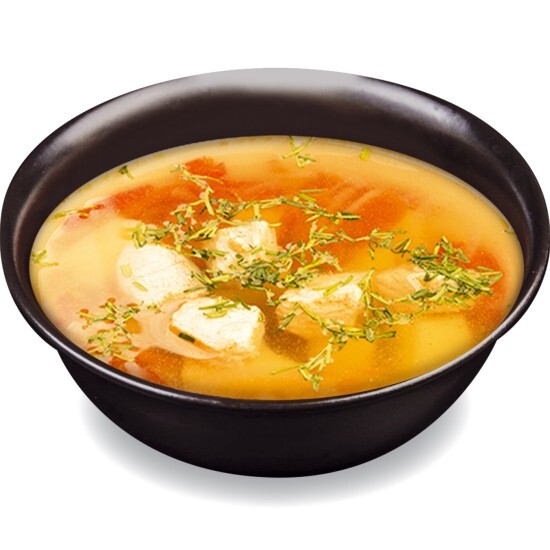 Уха из лосося