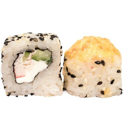 Ролл Луи Креветон запеченный