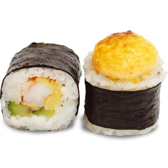 Запеченный Окаяма спайси маки