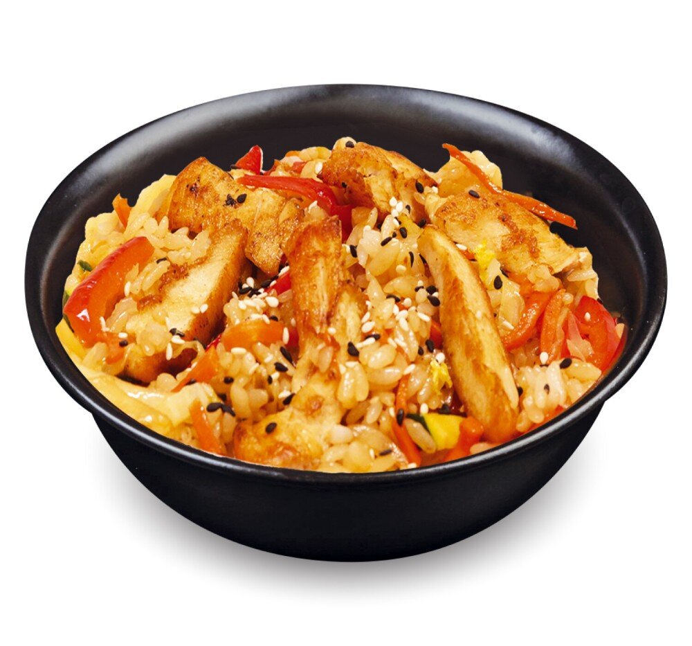 Рис с курицей