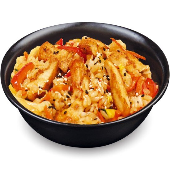 Рис с курицей