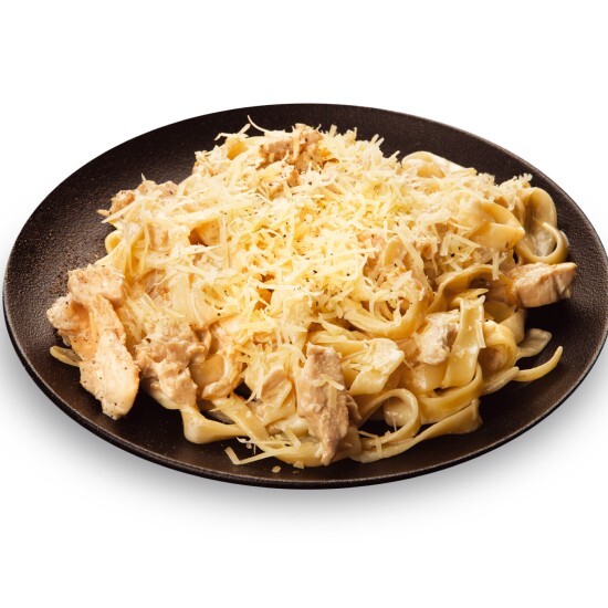 Паста Феттучини с курицей