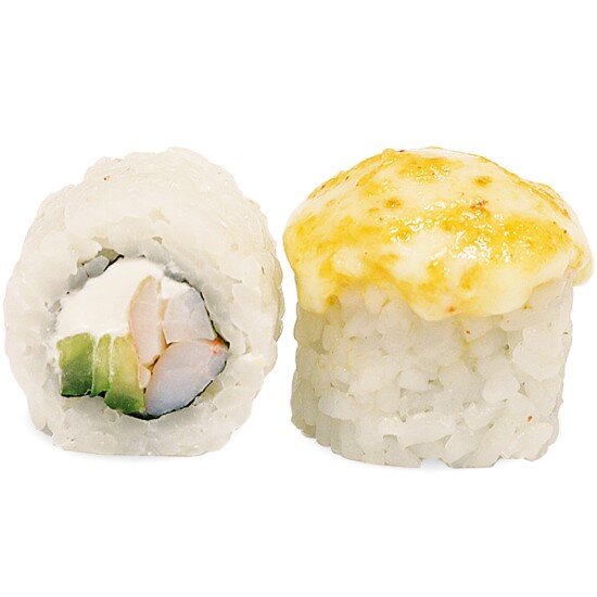 Запеченный Вулкан спайси эби острый