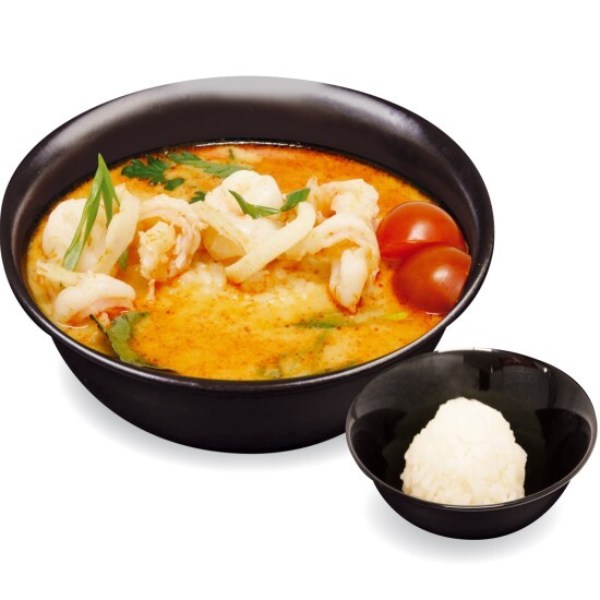 Суп Том Ям с рисом острый