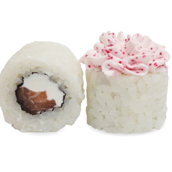 Ролл Лава с лососем