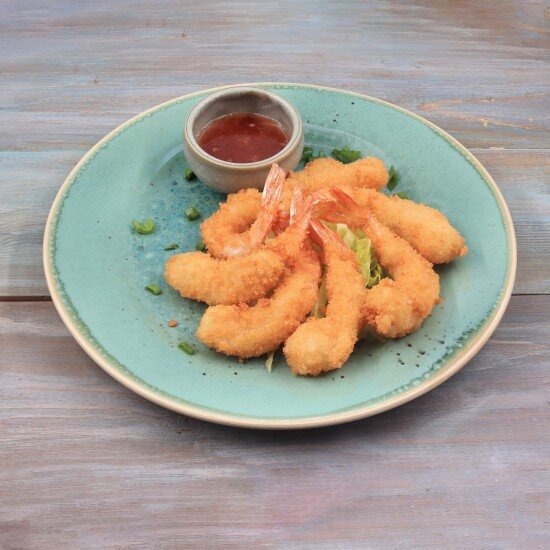 Креветки темпура