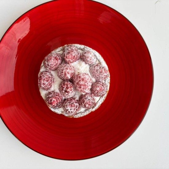 Пироженное "Малиновая тарталетка"