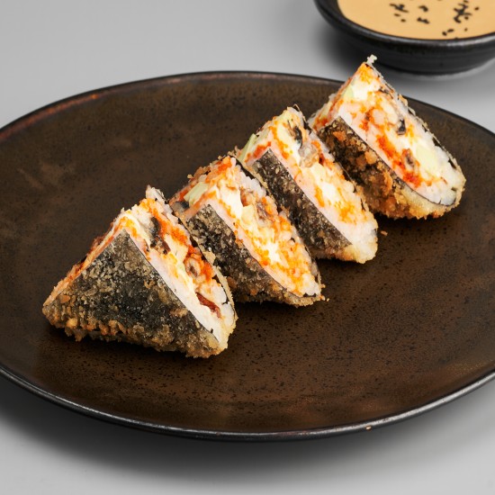 Теплый тако-ролл с угрем