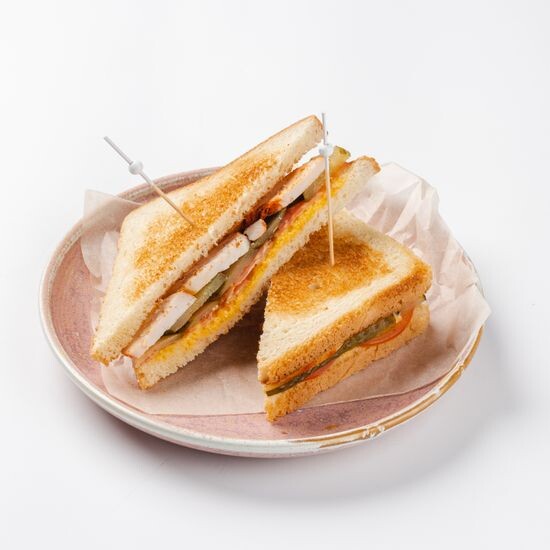 Сендвич с запеченной курочкой