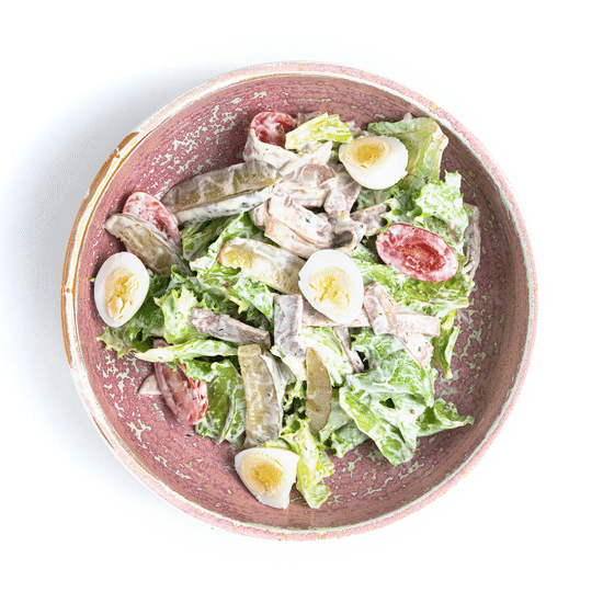 С языком и маринованными огурцами