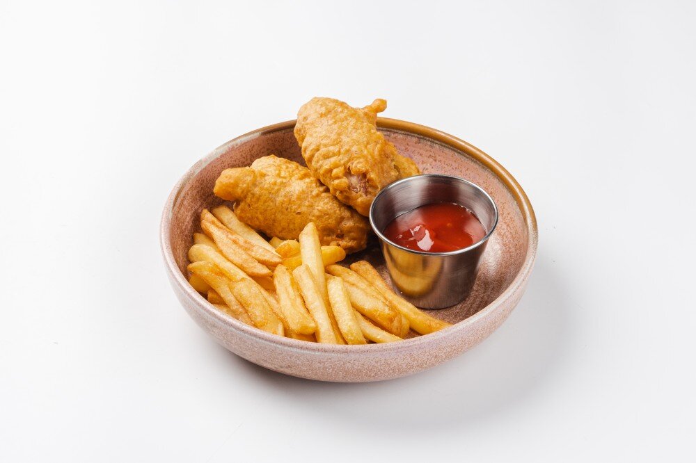 Жареные куриные крылышки