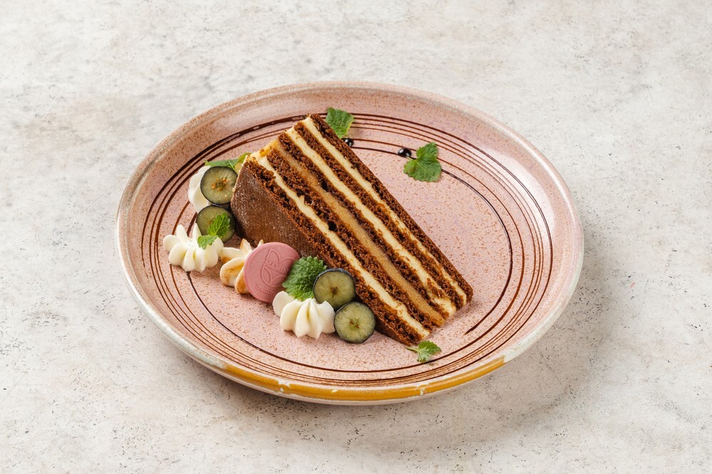 Шоколадный медовик