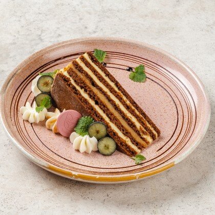 Шоколадный медовик