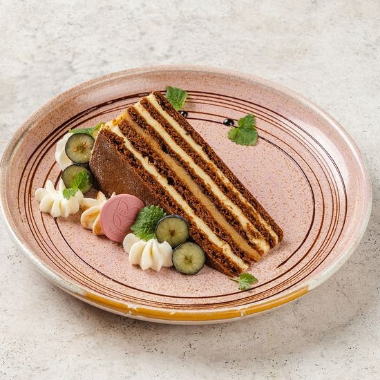 Шоколадный медовик