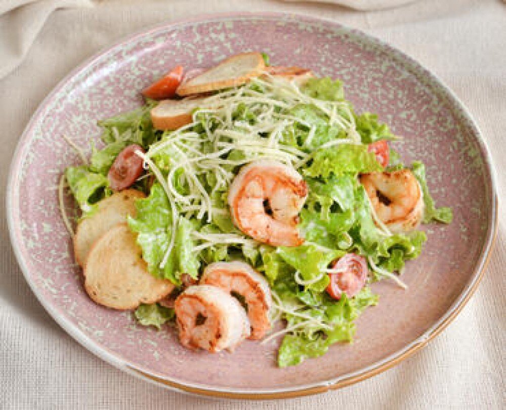 Цезарь с креветкой