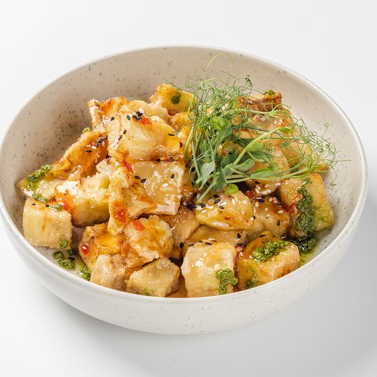 Баклажаны в сладком соусе чили