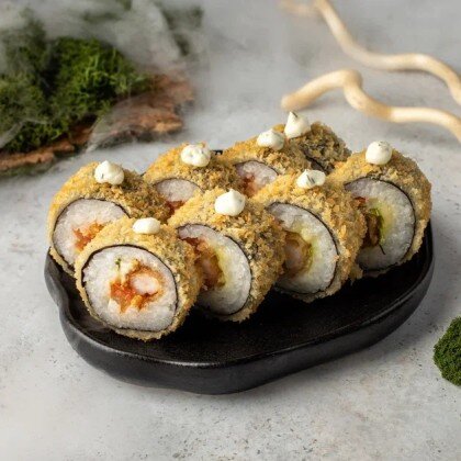 Темпура Цезарь с креветками  8шт 200г