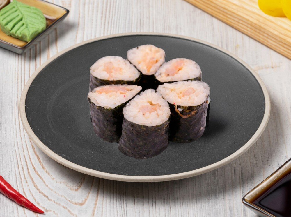 Маки с креветкой