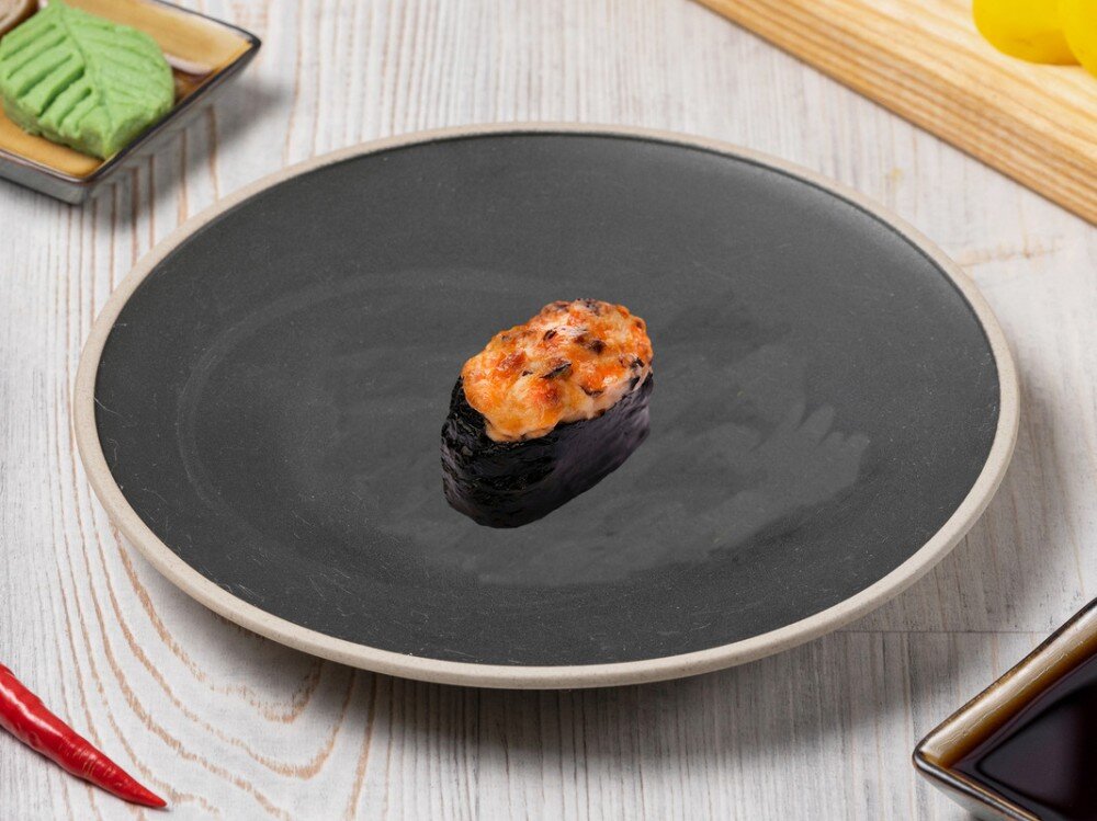 Запечённые суши с шиитаке