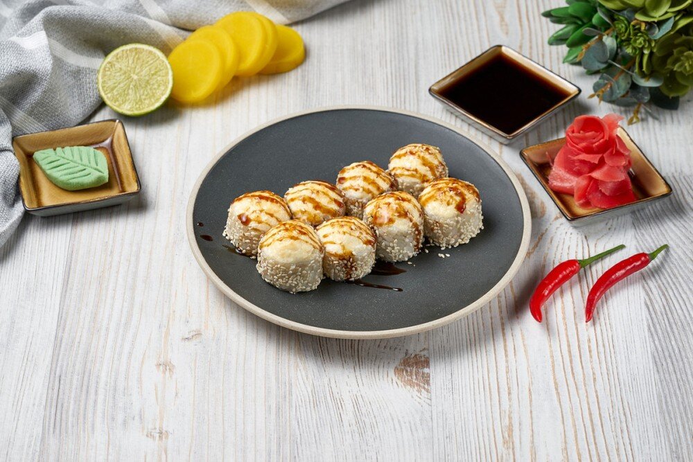 Запеченный ролл Хокку