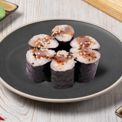 Маки с угрем