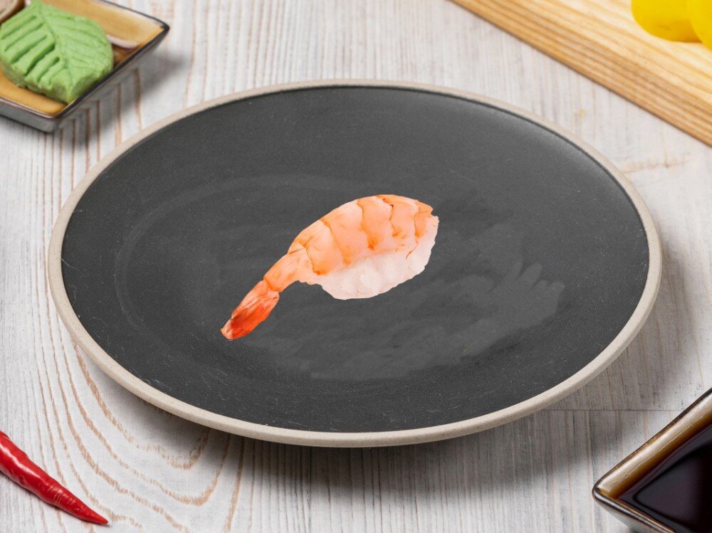 Суши с тигровой креветкой