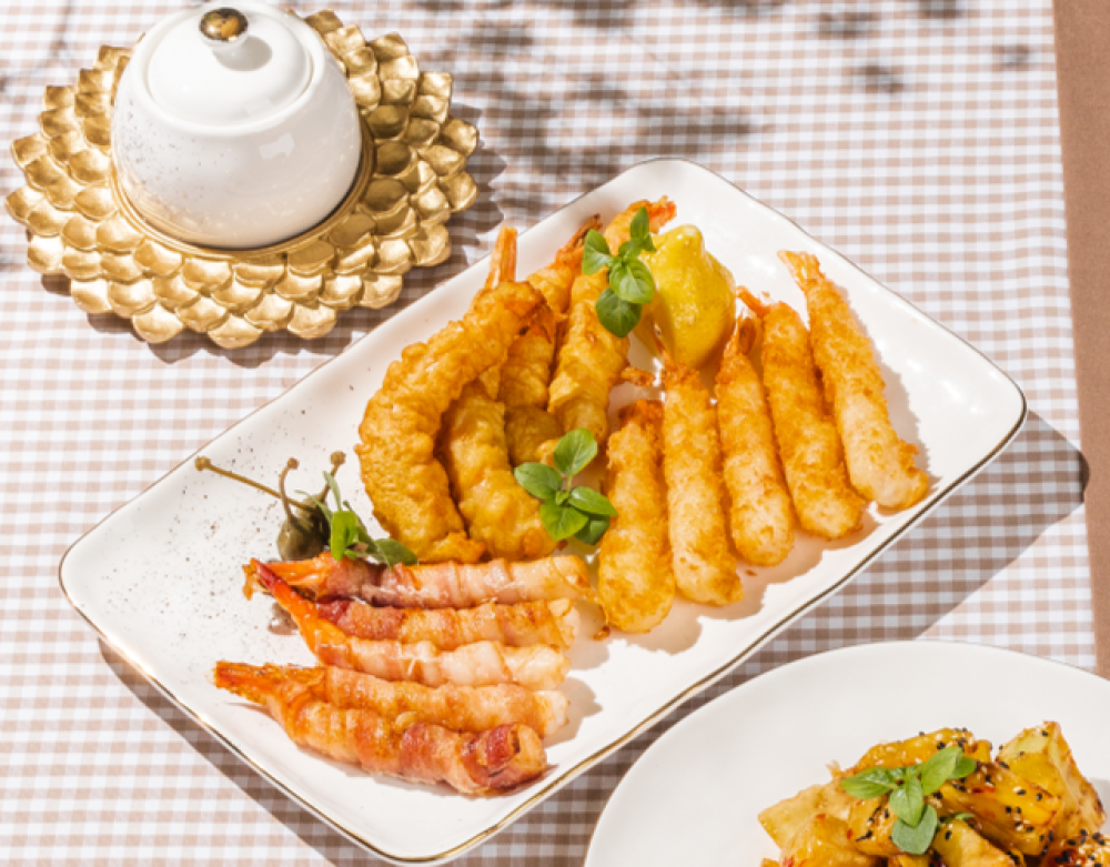 Ассорти креветок 15шт