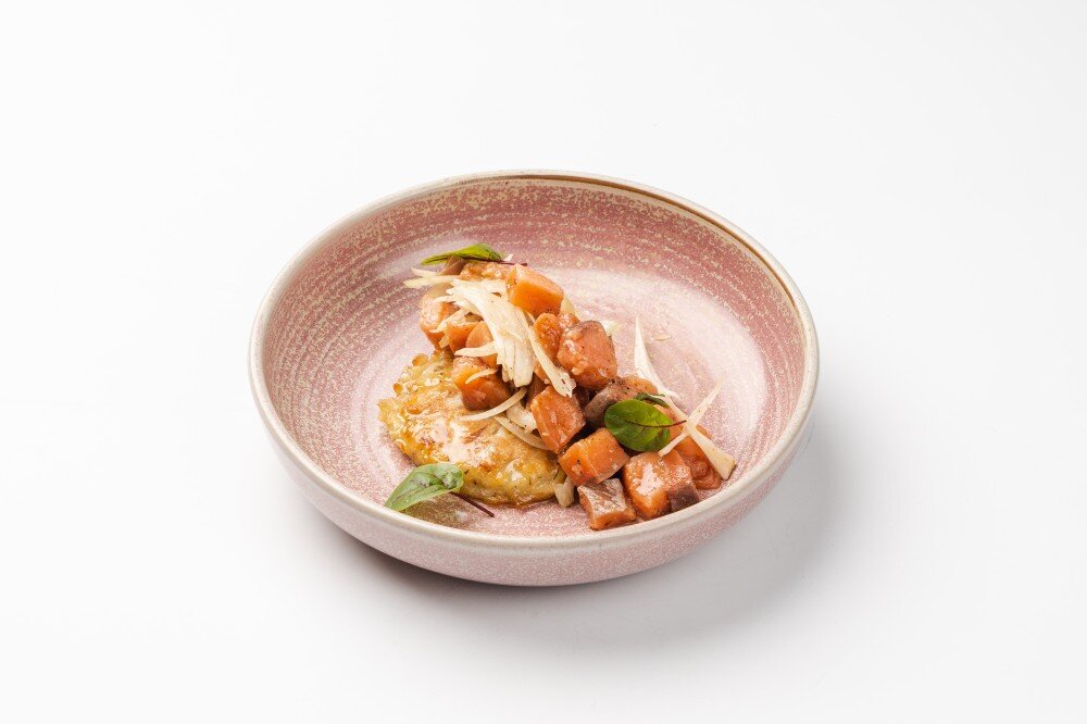 Кета на дранике