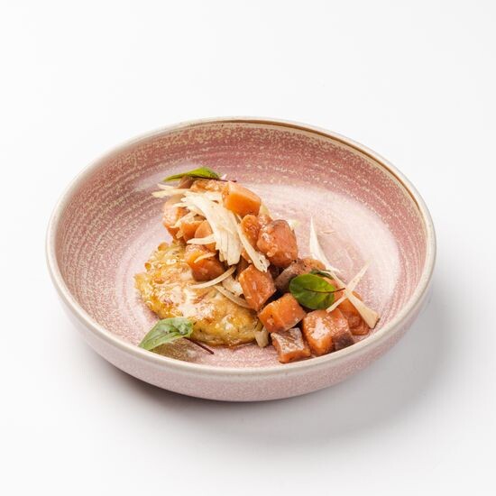 Кета на дранике