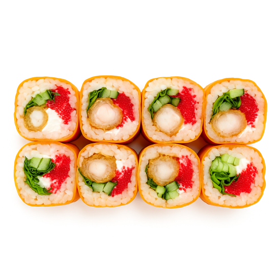 Ролл с креветкой темпура